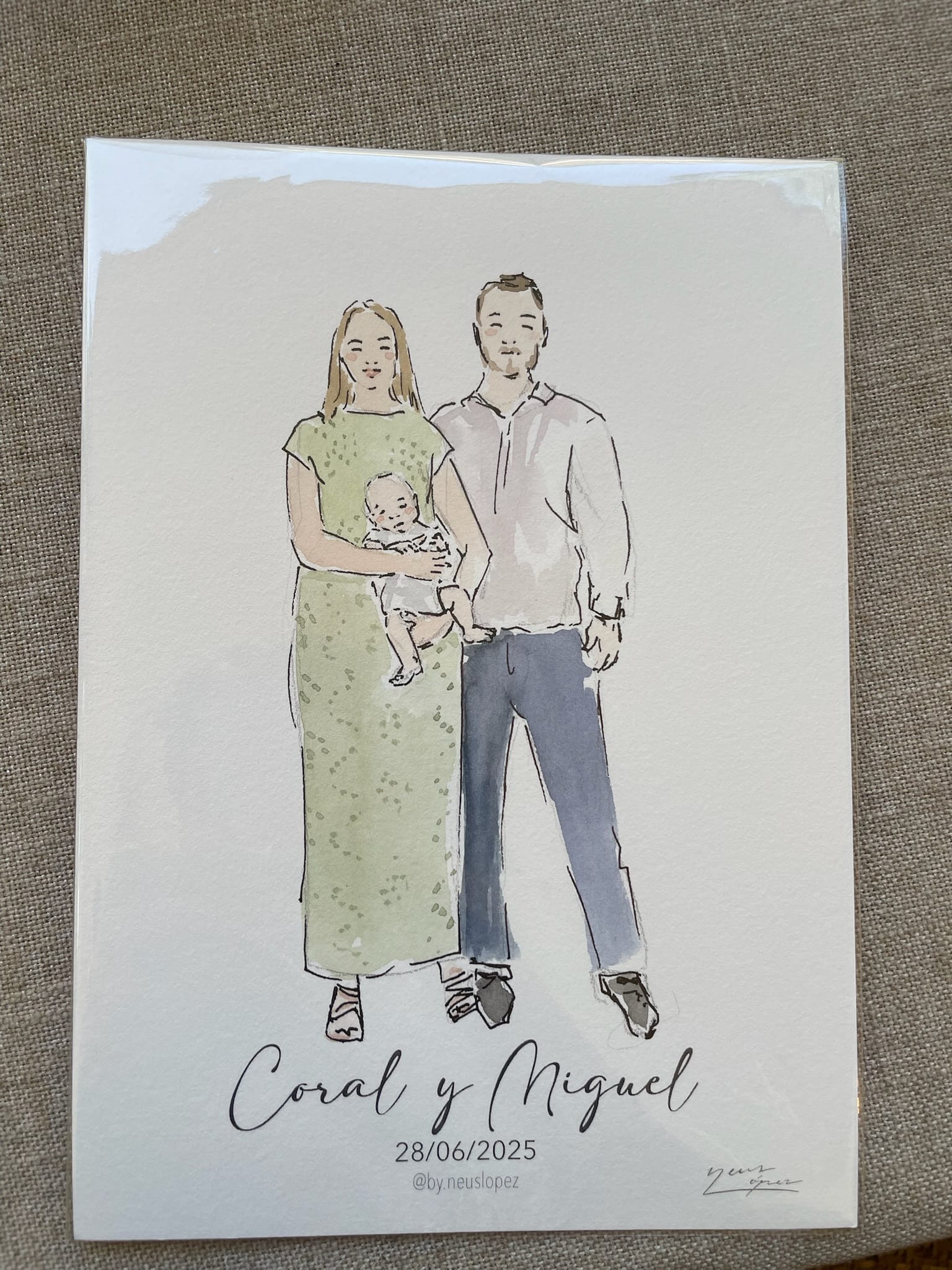 Acuarelas en evento 13