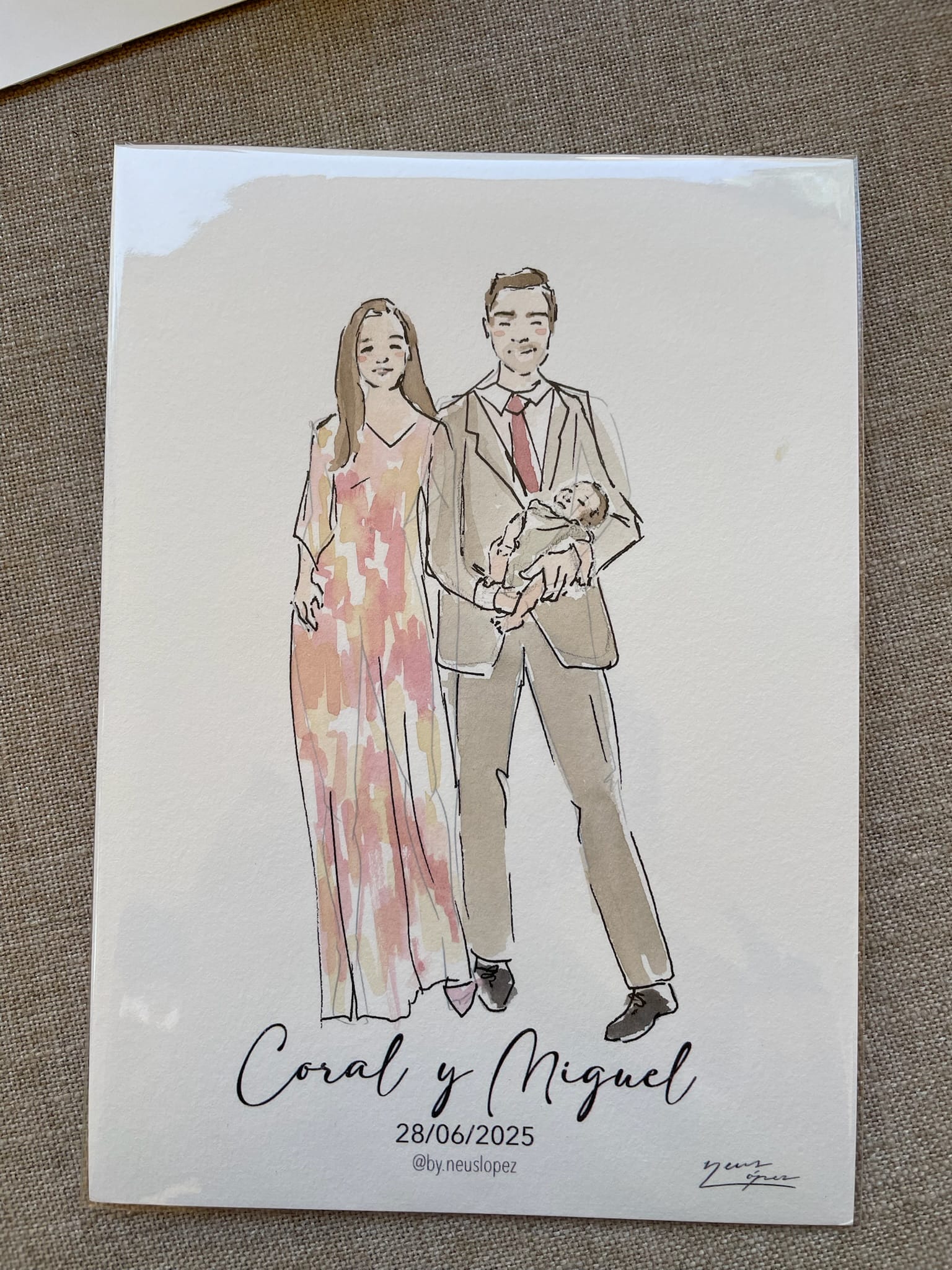 Acuarelas en evento 14