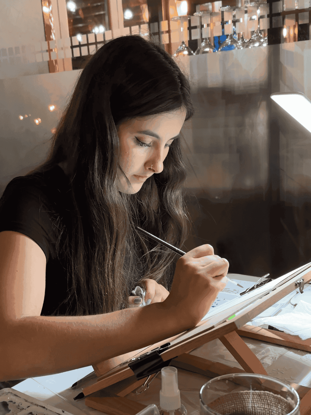 Acuarelas en evento 6