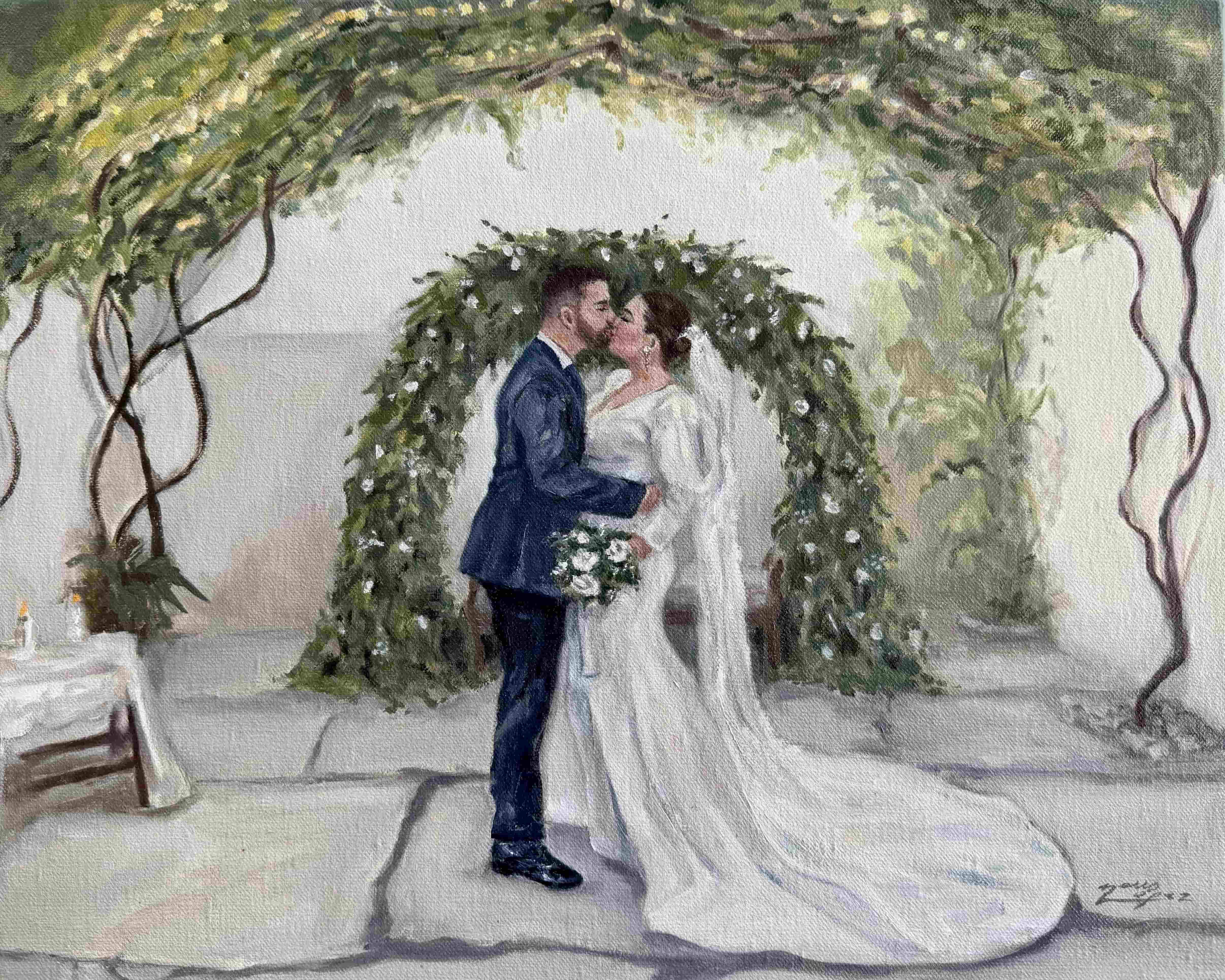 Acuarelas en evento 5